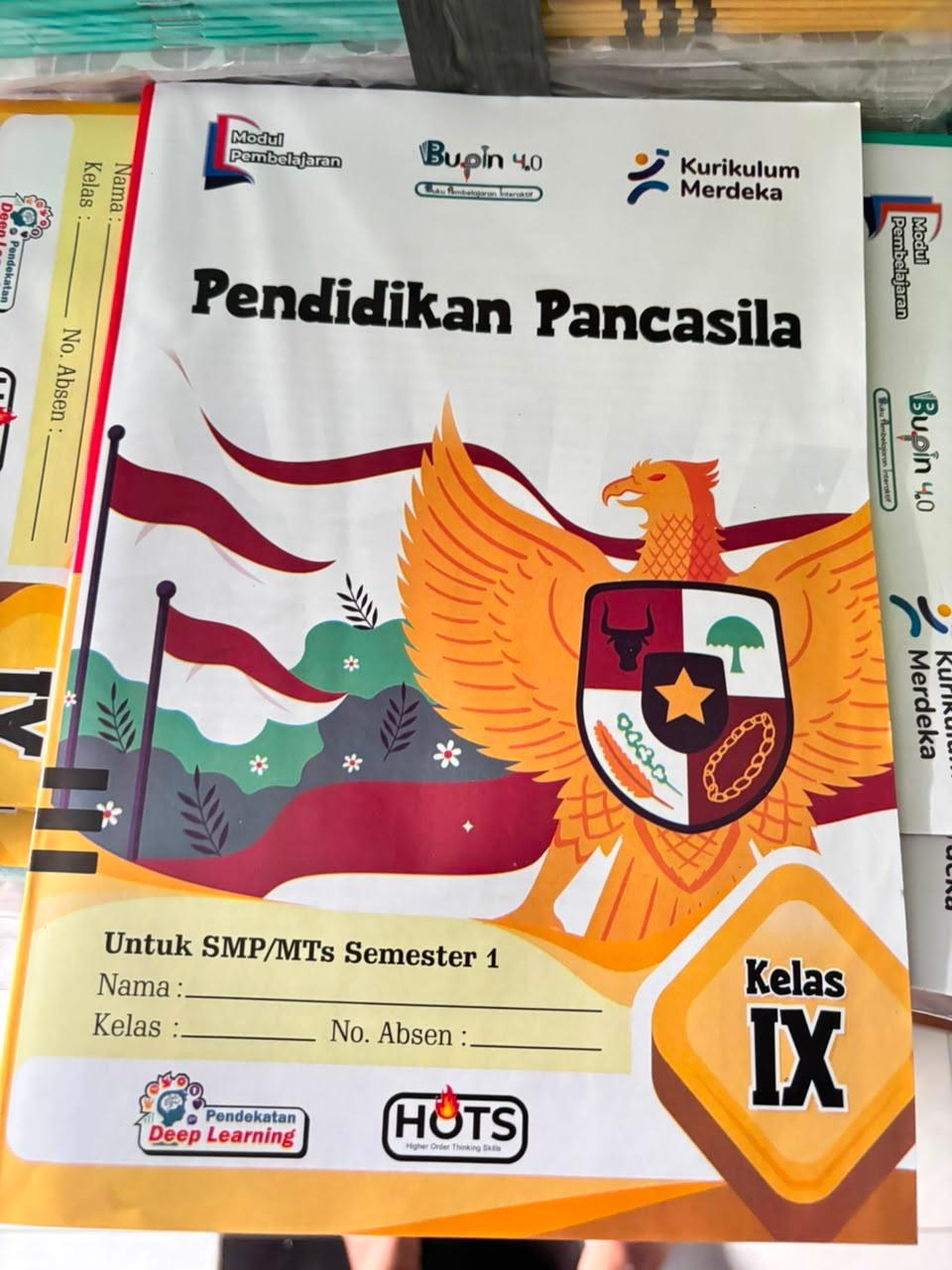 Buku Pendidikan Pancasila - Kelas IX